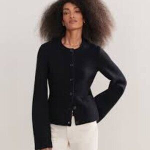NWT Jenni Kayne Cooper cardigan in Black